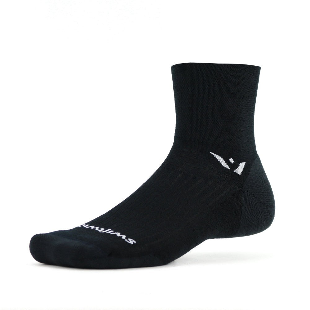 Black Swiftwick Pursuit Four sock