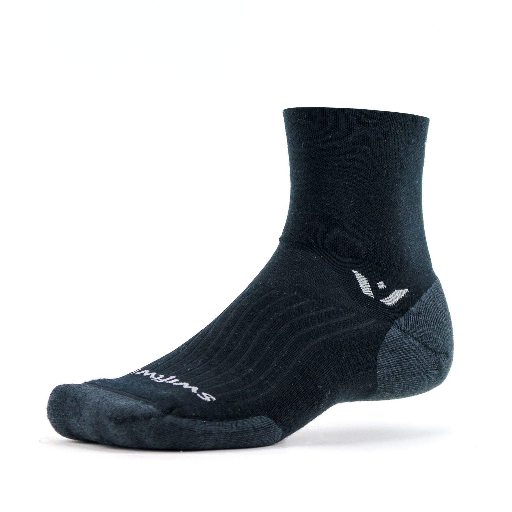 Pursuit four 2.0, 4'' sock in black