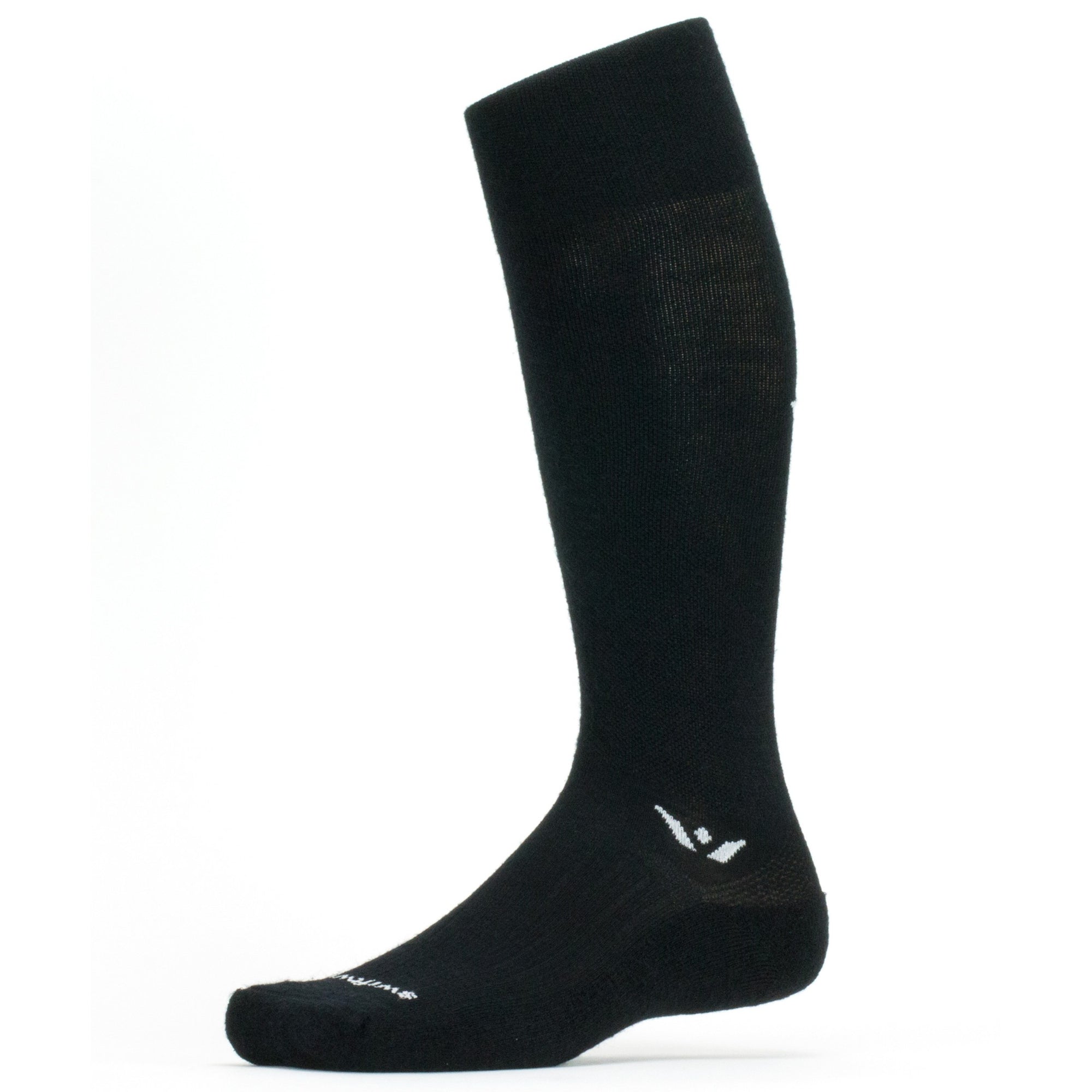pursuit twelve 12'' high knee sock in black