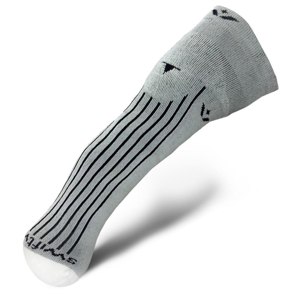 Valor Below Knee Prosthetic Sock for Amputees is specifically designed to fit limbs with amputations below the knee. Grey sock 13&#39;&#39;